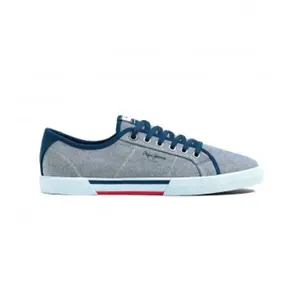 Pepe Jeans London Homme Brady Men Basket, Blue (Chambray Blue), 46 EU pas cher