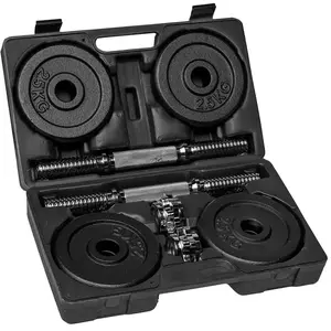 Kit d'haltère Softee Noir 20 kg A002279 pas cher