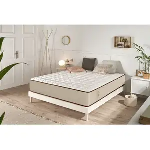 Moonia - Matelas Air Max brun - 140x190 cm 140x190 cm pas cher