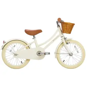 Comparateur de prix : Banwood - Vélo Classique Crème Acier Cyclisme Pédales 4-7 Ans Exercice