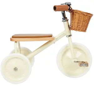 Banwood Tricycle évolutif Trike crème pas cher