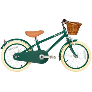 Banwood - Vélo Classique Vert Acier Cyclisme Pédales 4-7Ans ExerciceVendu parberceau-magique