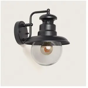 Comparateur de prix : TechBrey Applique Murale Extérieure Aluminium Lurnea Noir