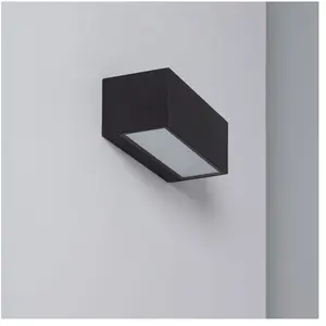 Ledkia Applique Murale LED Extérieure Aluminium Gropius 18W Éclairage ... pas cher