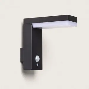 Comparateur de prix : Applique Murale Extérieure Solaire led Aluminium avec Détecteur de Mou...