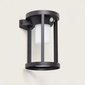 Comparateur de prix : Applique Murale Extérieure Solaire led 2W Aluminium avec Détecteur de ...