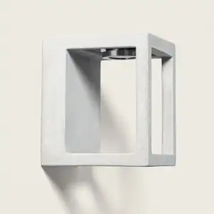 Applique Murale Extérieure led Dimmable 6W Ciment Varex Gris Pierre
