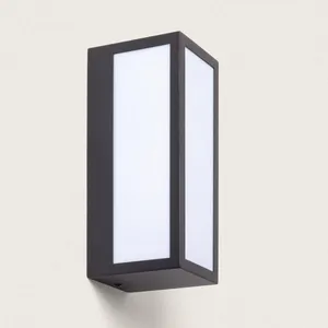 Ledkia Applique Murale Extérieure Acier Inoxydable Gakom Noir pas cher