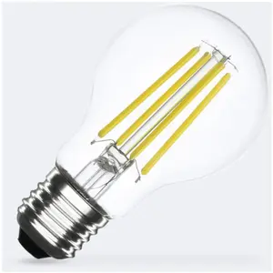 Comparateur de prix : TechBrey Ampoule Filament LED E27 2,3W 485lm A60 Classe A Blanc Chaud 2700K
