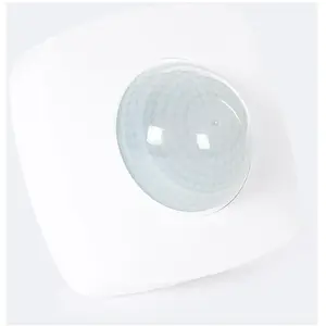Comparateur de prix : LEDKIA Détecteur de Mouvement PIR 360º Longue Portée 20m IP54 Blanc 57 mm