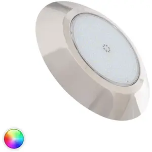 Comparateur de prix : TECHBREY Spot Led Piscine En Saillie Inox Rgbw Submersible 12v Dc Ip68 24w Rgbw