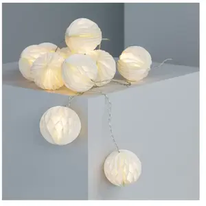 TECHBREY LEDKIA LIGHTING Guirlande LED Stewpot à Piles 2.1m 3000K Blanc chaud pas cher