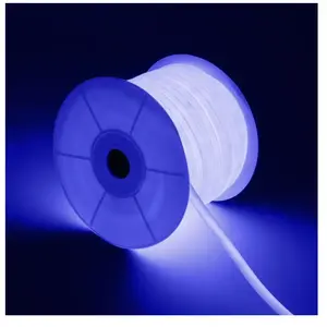Comparateur de prix : Bobine Néon Led Flexible 360º Rond Dimmable 220v Ac 120led/M Ip67 Bleu...