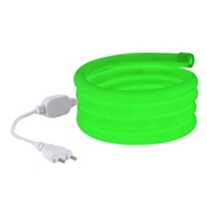 LEDKIA Néon LED Flexible 360º Rond Dimmable 120LED/m 220V AC Verte IP67 sur Mesure Coupe tous les 100cm 13mVendu parrakuten