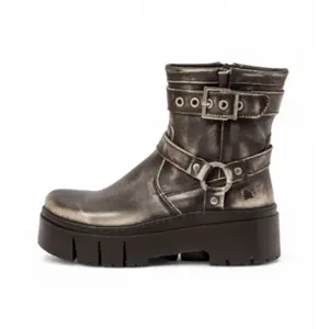 Art Bottines pour Femmes 1767 ASPORT OFF WHITE / LEEDS Couleur Noir pas cher