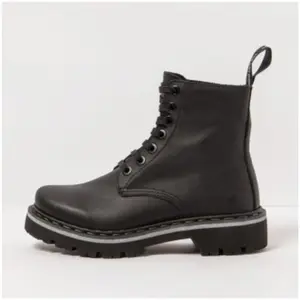 Art Bottines pour Unie 1166 NAPPA BLACK / MARINA Couleur Noir pas cher