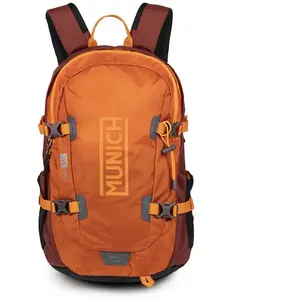 Munich Gym Sports Backpack Treck 35l Garnet Fw24, Mixte, Bordeaux pas cher