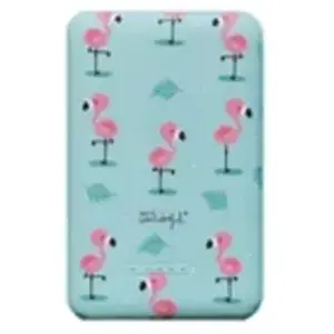 Comparateur de prix : Mr. Wonderful Batterie externe à induction 5000 mah Flamingo