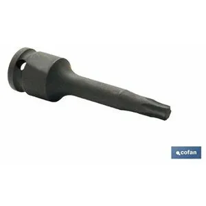 Cofan - Douille à chocs 1/4 Torx Mâle T-20