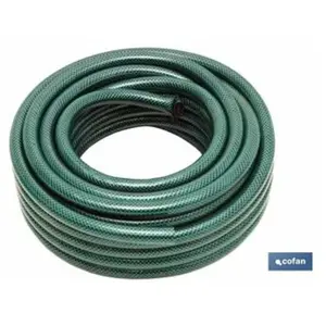 Cofan - Tuyau en pvc 3 couches avec accessoires. 5/8 15M pas cher