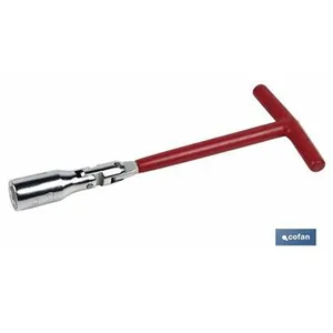 Cofan - Clé à bougie articulée 16x240mm-(5/8)