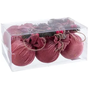 Boules de Noël Multicouleur Rose 6 Unités