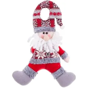 BigBuy Christmas Décoration de Noël Multicolore en Tissu 35 cm pas cher