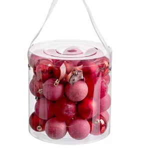 BigBuy Christmas Boules de Noël Rouge 5 x 5 x 5 cm (40 Unités)