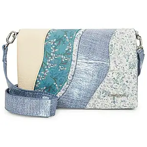 Comparateur de prix : Sac bandoulière femme Desigual Dortmund Flap 2.0 Bleu TU 25SAXPA7-9019