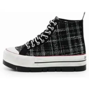 Desigual Basket Montante ? Lacets Desigual Crush Bn - 36 pas cher