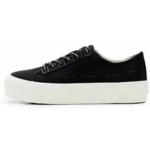 Desigual Femme Shoes_Street Demi-Logo 2000 Noir Basket, 36 EU pas cher