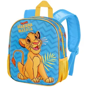 KARACTERMANIA Sac à dos 3D Petit - Disney Roi Lion Hakuna - Bleu