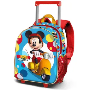 Karactermania Sac à Dos à Roulettes Disney Mickey Mouse Scooter 3d