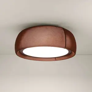 LEDS-C4 Plafonnier LED Gong, brun, 2 700 K, Ø 61,2 cmVendu parluminaire