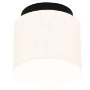 LEDsC4 SPARK-Plafonnier LED Acier/Verre dimmable Ø14cm pas cher