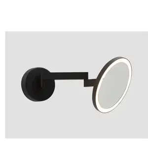 Comparateur de prix : LEDS-C4 Vanity miroir mural à LED, 3 000 K, noir