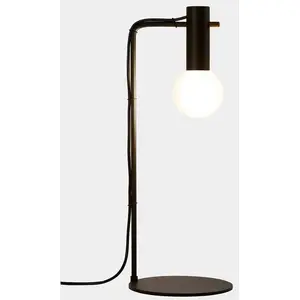 LEDS-C4 Nude Curved lampe à poser E27 noire pas cher
