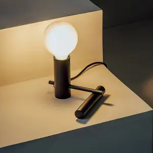 LEDS-C4 Nude Tiny lampe à poser E27 noire pas cher