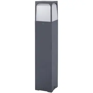 Forlight Borne lumineuse Veta, hauteur 80 cm, noir, aluminium pas cher