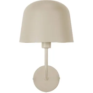 Forlight applique murale Fres, beige, acier, largeur 18,5 cm pas cher