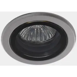 LEDS-C4 spot encastrable LED pour l'extérieur, gris, Ø 7,5 cm, alumini...Vendu parluminaire
