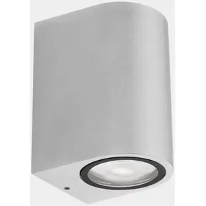 LEDS-C4 Applique d'extérieur Bob Single, blanc, largeur 7 cm, aluminiu...Vendu parluminaire