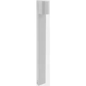 LEDS-C4 Borne lumineuse Eko Standard, blanche, hauteur 80 cm, aluminiumVendu parluminaire