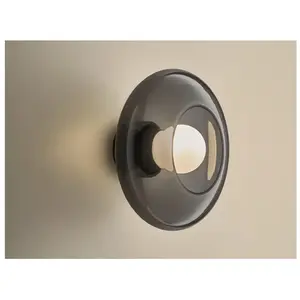 Comparateur de prix : LEDsC4 TRIP GLASS-Applique murale LED Verre Ø26cm