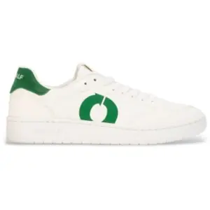 Ecoalf - Deiaalf Leather Sneakers - Baskets taille 43, blanc pas cher