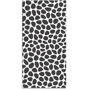 Home and Living Tapis vinyle motif pavée gris 60x110cm pas cher