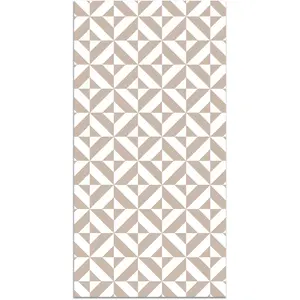Home and Living Tapis vinyle forme géométrique rose 120x160cm pas cher