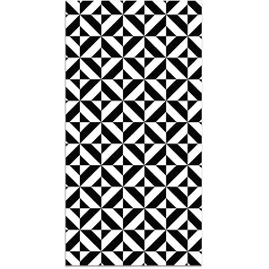 Comparateur de prix : Panorama Tapis vinyle forme géométrique noir 120x160cm