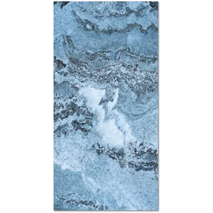 Home and Living Tapis vinyle marbre bleu 200x200cm pas cher
