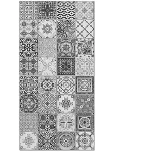 Comparateur de prix : Panorama Tapis vinyle carreaux ciments nijar gris 40x80cm